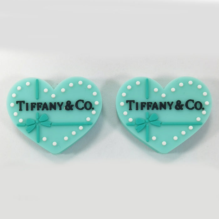 Wholesale 10pcs Creative Green Love Tiffany Beads JDC-BDS-JIaHaoShun036