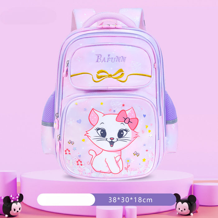 Wholesale Cartoon Cat Large Capacity Children's Oxford Cloth Backpack JDC-BP-Bafn011