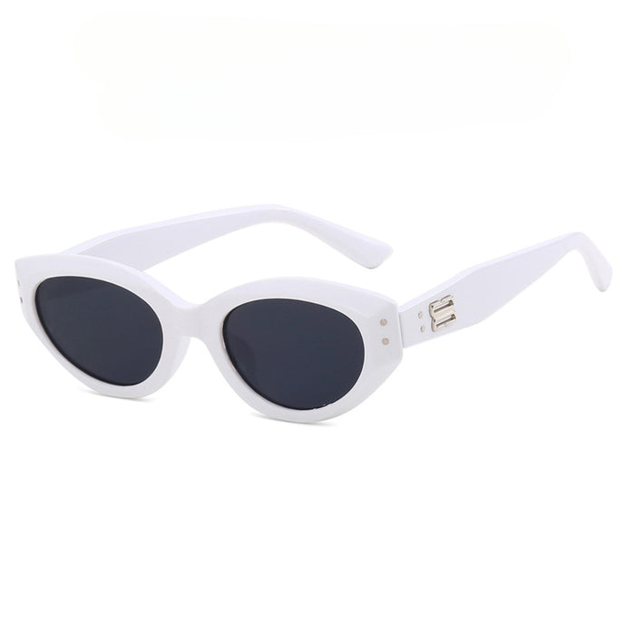 Wholesale Cat Eye Small Frame PC Ladies Sunglasses JDC-SG-KD209