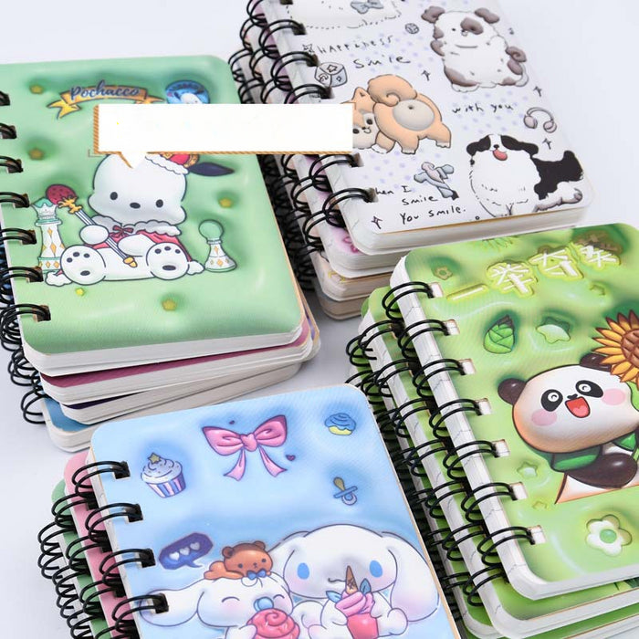 Wholesale 3D Cartoon Paper Coil Notebook JDC-NK-Ceguan001