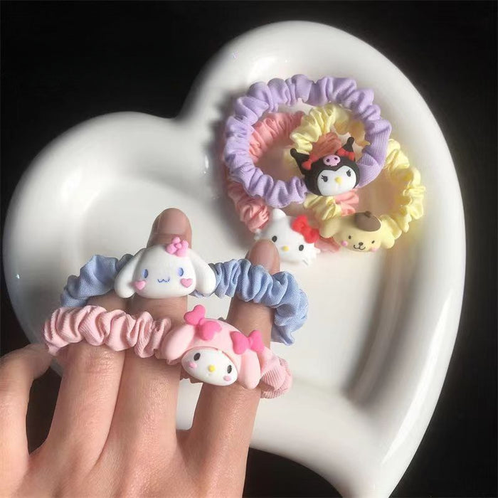 Wholesale Children's Cloth Cartoon Resin Hair Band JDC-HS-Xieb008