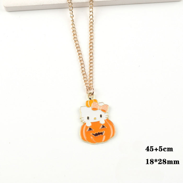 Wholesale Cartoon Alloy Pendant Necklace JDC-NE-FuYu017