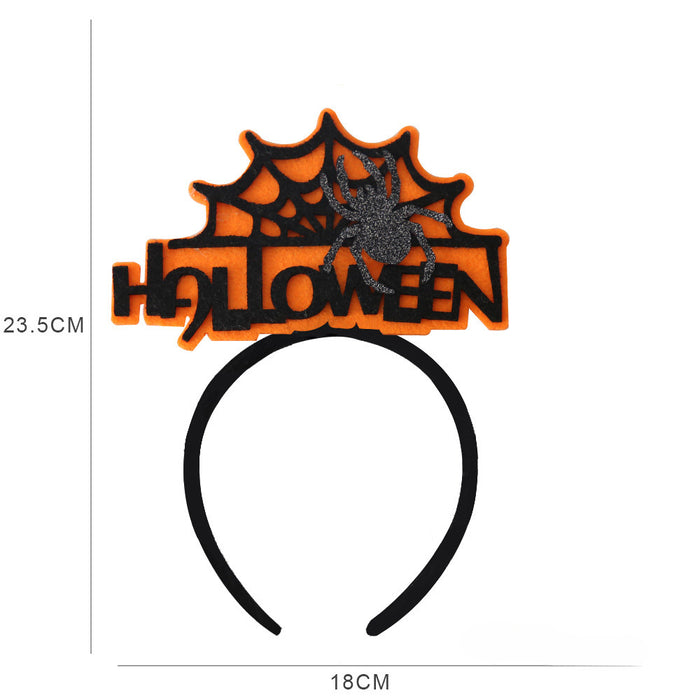 Wholesale Halloween Felt Accessories Plastic Headband JDC-HD-ZHHAO008