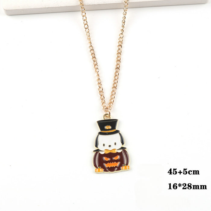 Wholesale Cartoon Alloy Pendant Necklace JDC-NE-FuYu017