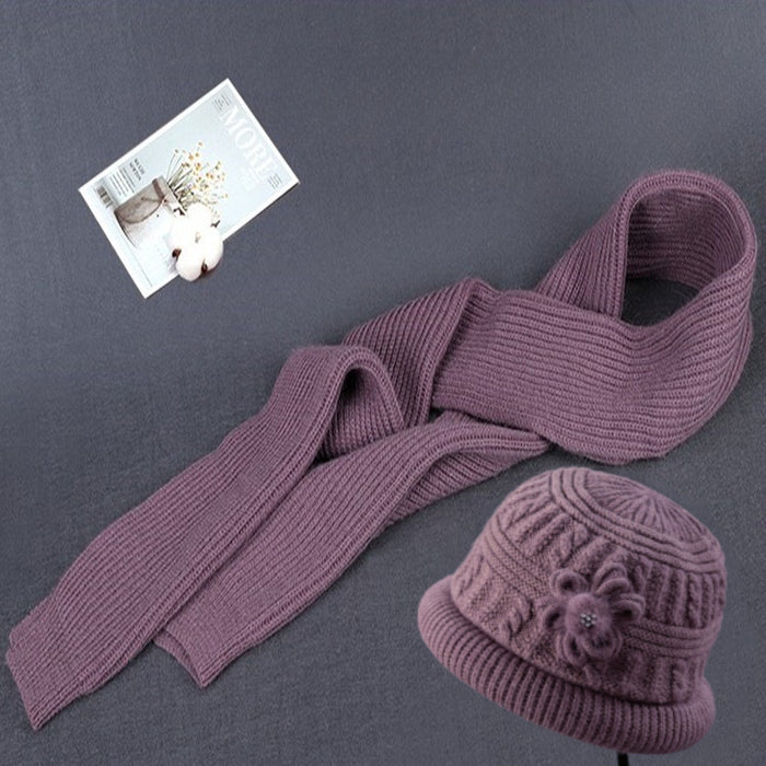 Wholesale Warm Wool Knitted Hats for Middle-aged and Elderly People JDC-HT-PX006