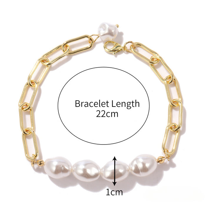 Wholesale Multi-layer Pearl Bracelet Set JDC-BT-ManY005