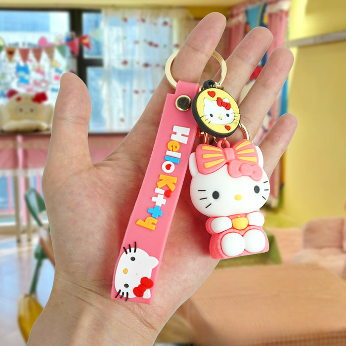 Wholesale Cartoon Silicone Doll Keychain JDC-KC-Yexiang008