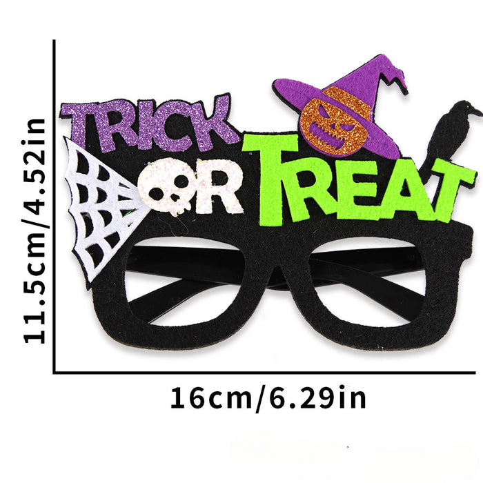 Wholesale Halloween Party LED Light Plastic Light Glasses JDC-SG-ZHHAO001