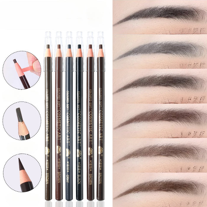 Wholesale Eyebrow Pencil Tear Off Eyebrow Powder Makeup Pen Waterproof Sweat Proof and Non Smudging Eyebrow Brush Artifact JDC-EP-SN001