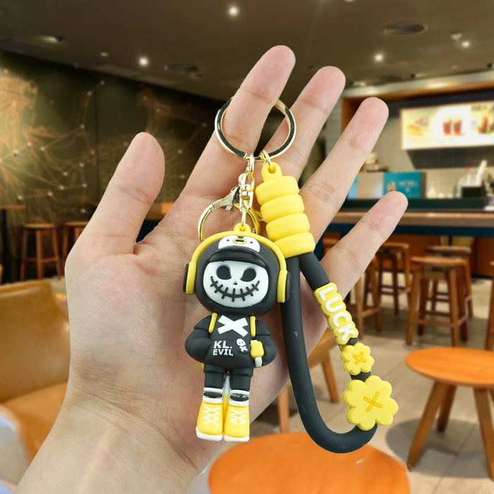 Wholesale Cartoon Doll PVC Keychain JDC-KC-HaoH007