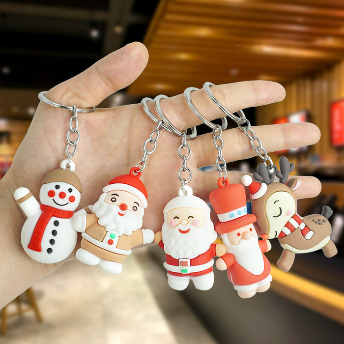 Wholesale Cartoon Santa Claus Doll Keychain JDC-KC-Yexiang009