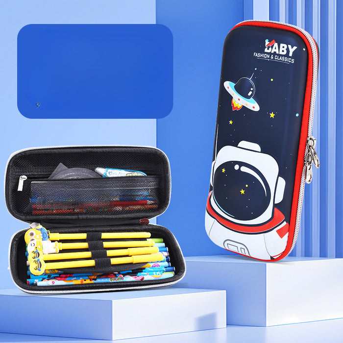 Wholesale Cartoon 3D Stereo Leather Pencil Case JDC-PC-QQBB001