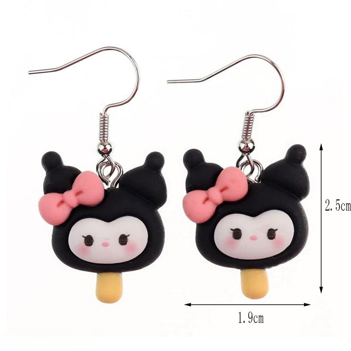 Wholesale Cartoon Resin Earrings JDC-ES-niqing031