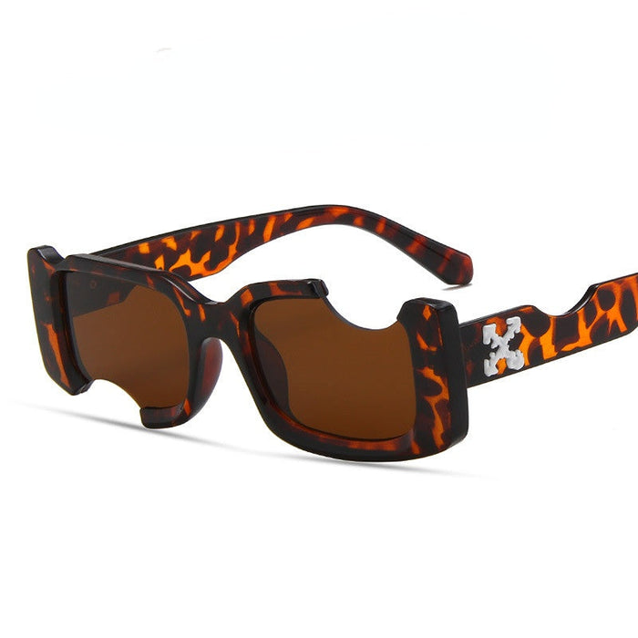 Wholesale Sunglasses AC OFF Sunglasses Personality Notch Holes JDC-SG-Mingx007