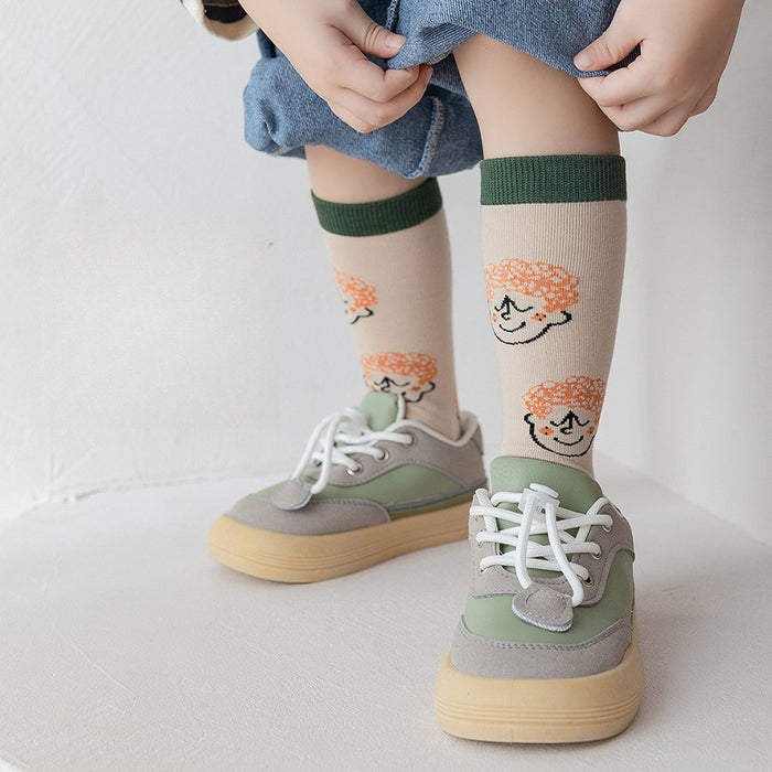 Wholesale 3 Pairs/pack Children's Cartoon Socks JDC-SK-SL011