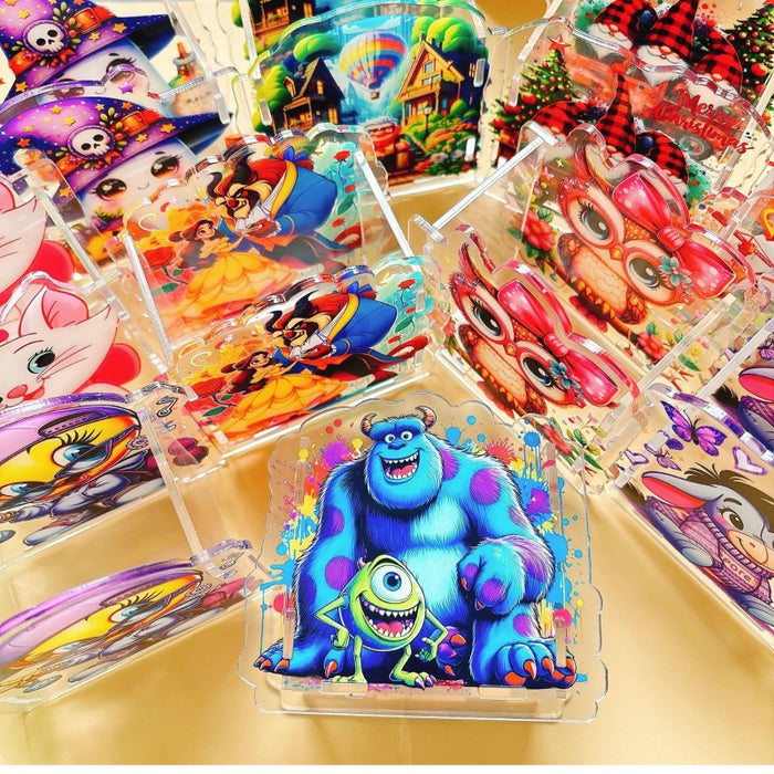 Wholesale Plastic Creative Cute Cartoon  Acrylic Pencil Case JDC-PC-MangH004