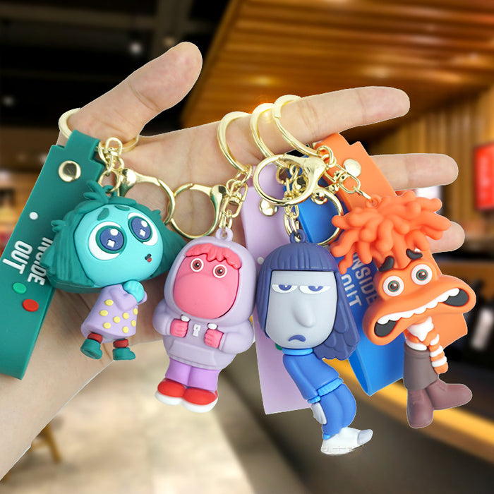 Wholesale Cartoon Silicone Doll Keychain JDC-KC-Yexiang006