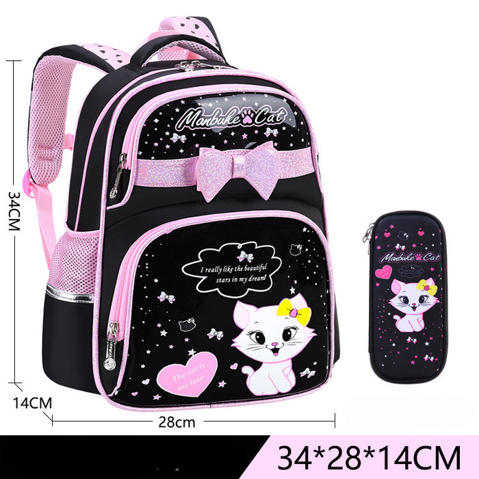 Wholesale Cartoon Cat Large Capacity Children's Oxford Cloth Backpack JDC-BP-Bafn012