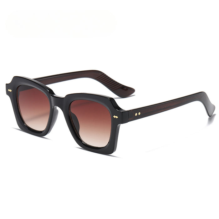 Wholesale Sunglasses PC Retro Large Frame UV Protection JDC-SG-ShengX007