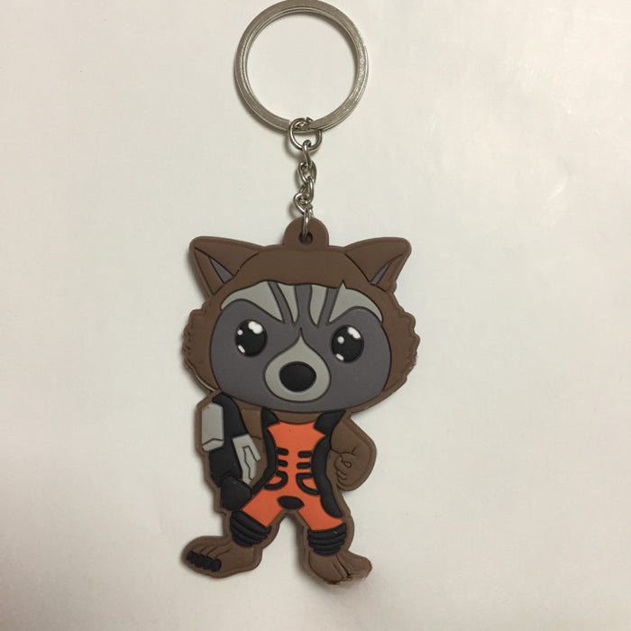 Wholesale Cartoon Cute PVC Keychain JDC-KC-Hual004