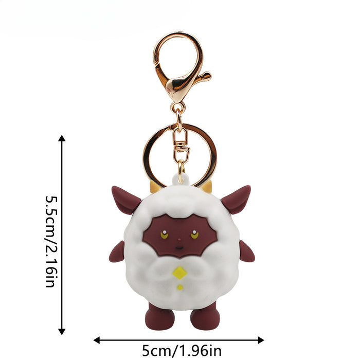 Wholesale Cartoon Cute Anime PVC Keychains JDC-KC-HaoAn007