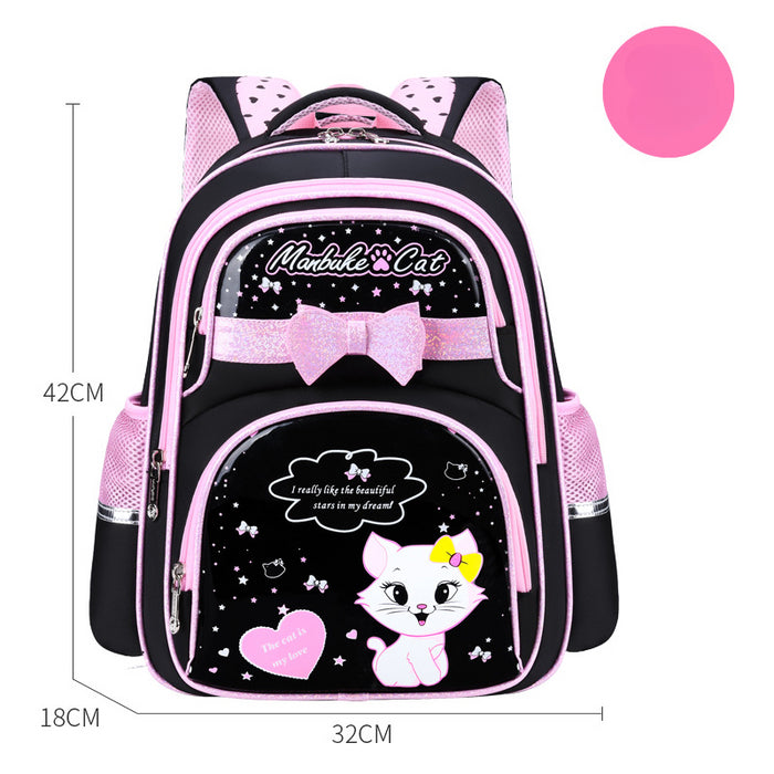 Wholesale Cartoon Cat Large Capacity Children's Oxford Cloth Backpack JDC-BP-Bafn012