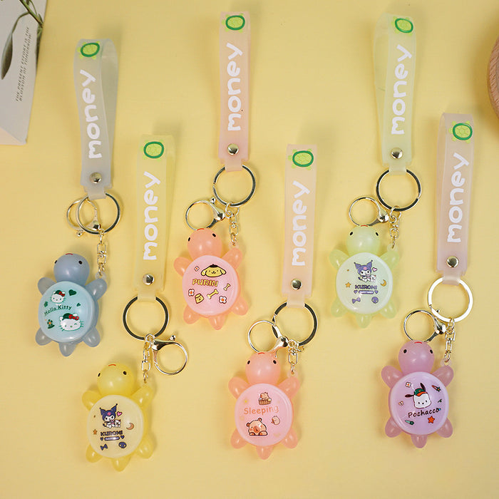 Wholesale PVC Luminous Turtle Keychain JDC-KC-Yexiang024