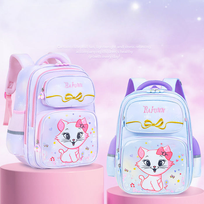 Wholesale Cartoon Cat Large Capacity Children's Oxford Cloth Backpack JDC-BP-Bafn011