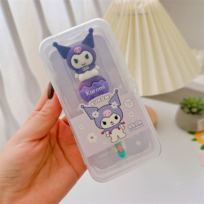 Wholesale Cartoon Cute Children Soft Plastic Toothbrush JDC-TBH-Ceguan001