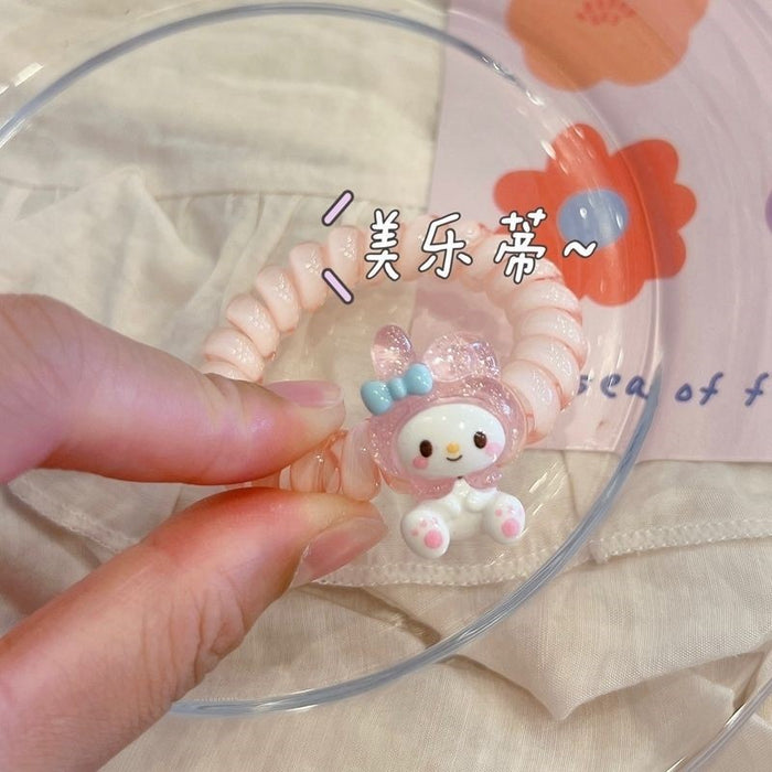 Wholesale Children's Cartoon Resin Hair Cord JDC-HS-Hengy002