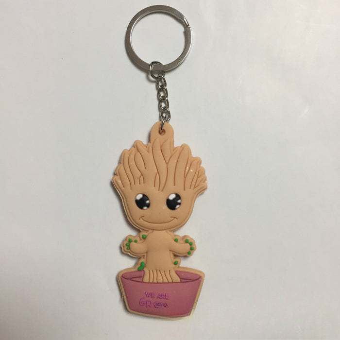 Wholesale Cartoon Cute PVC Keychain JDC-KC-Hual004