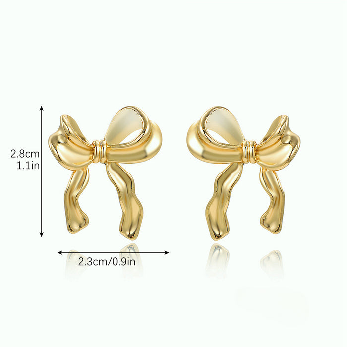 Wholesale Pearl Bow Earrings Necklace JDC-NE-ManY018