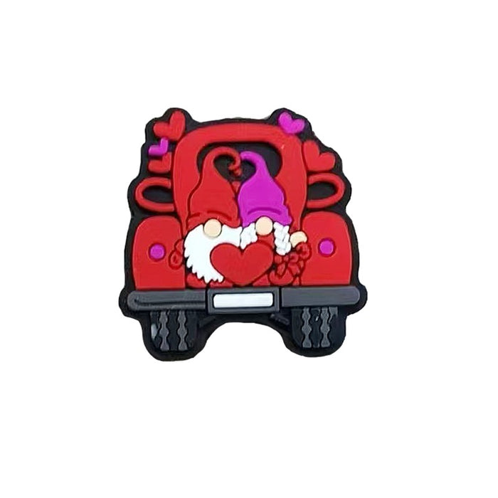 Wholesale 10pcs Creative Christmas Car Toy Car Pattern Beads JDC-BDS-NaiSi210