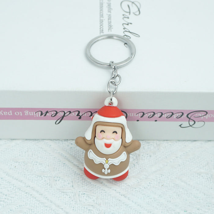 Wholesale Cartoon Santa Claus Doll Keychain JDC-KC-Yexiang009