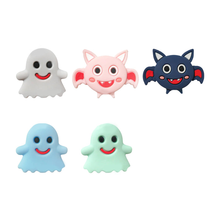 Wholesale 10PCS Cartoon Silicone Beads JDC-BDS-FangG008