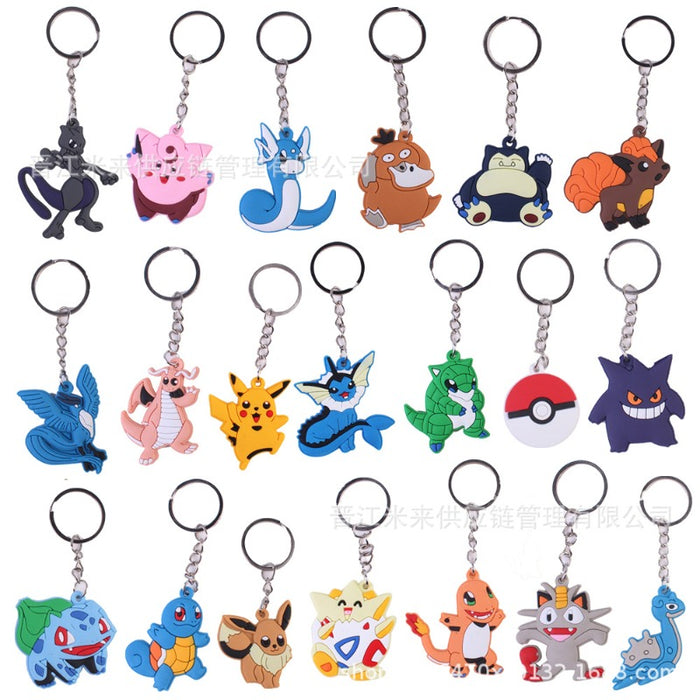 Wholesale Creative Cartoon 10-pack Little Monster Keychains JDC-KC-MiLai002