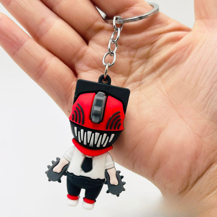 Wholesale Cartoon Creative Anime PVC Soft Keychain JDC-KC-XiangY068