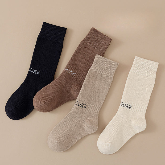 Wholesale Children's Long Cotton Socks JDC-SK-SL018