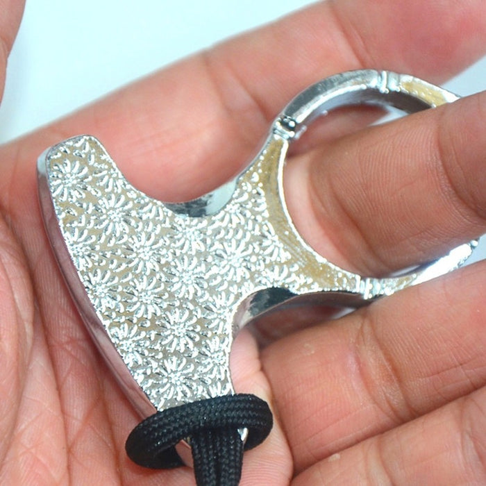 Wholesale Multifunctional Aluminum Alloy Finger Buckle Keychain JDC-KC-KB010