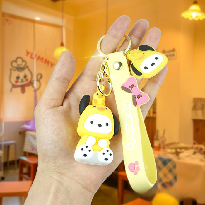 Wholesale PVC Cartoon Doll  Keychain JDC-KC-Yexiang022