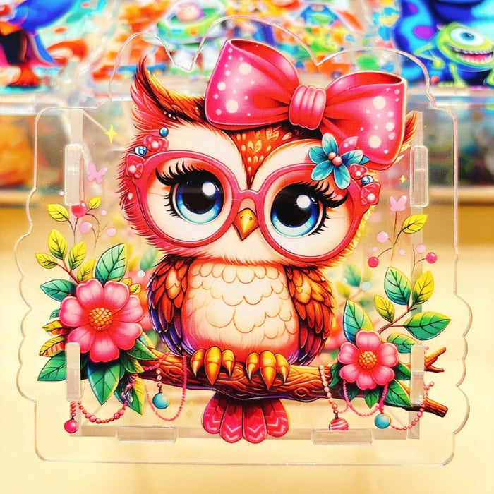 Wholesale Plastic Creative Cute Cartoon  Acrylic Pencil Case JDC-PC-MangH004