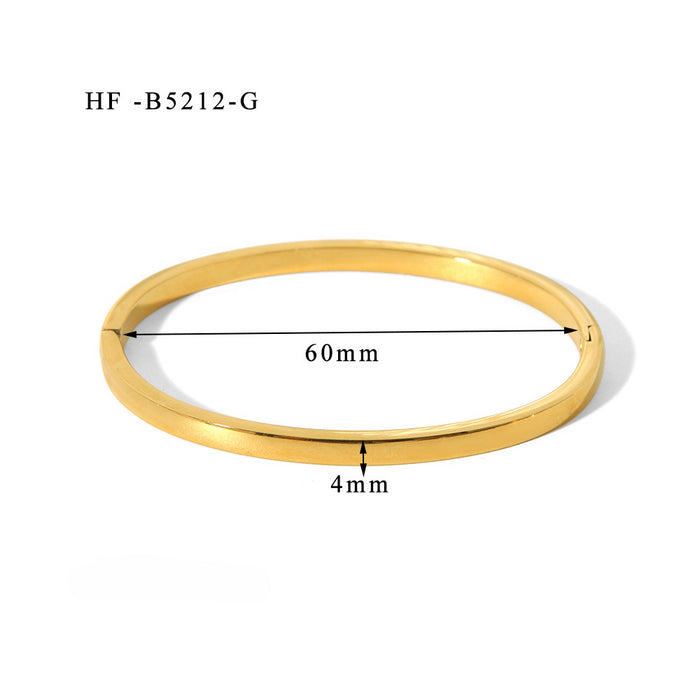 Wholesale Titanium Steel 18K Gold Plated Spherical Bracelet JDC-BT-ChengBing002