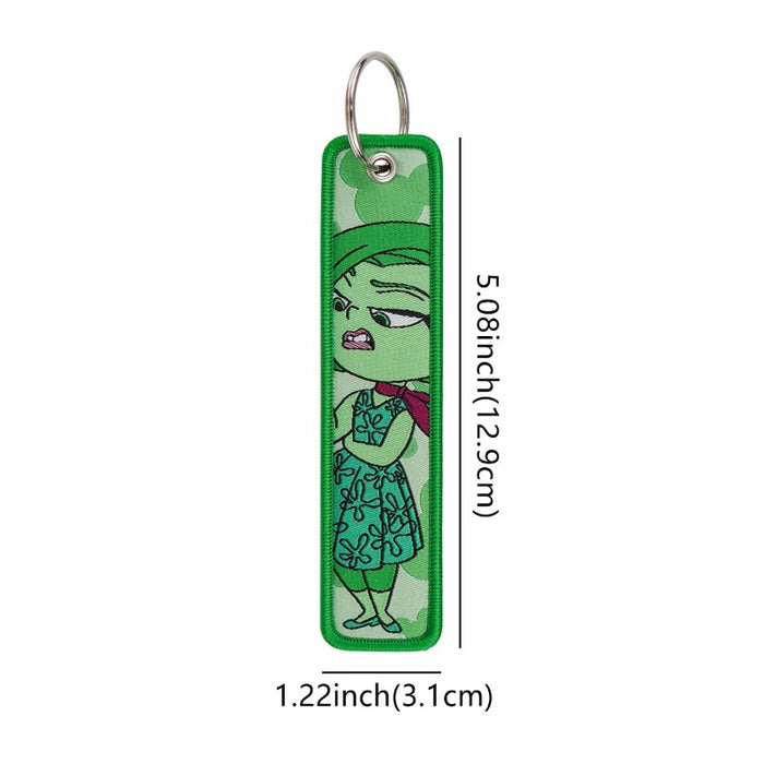 Wholesale Cartoon Cute Fabric Lanyard Keychain JDC-KC-KKX002