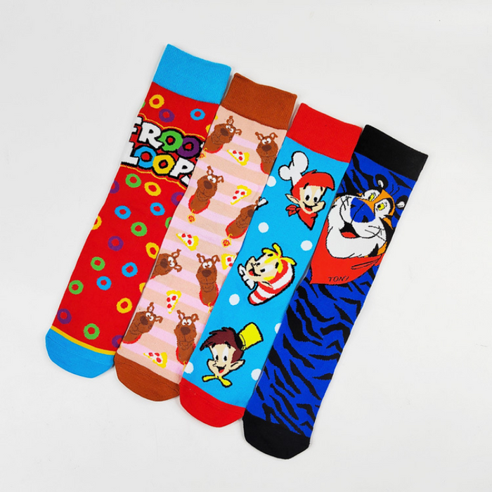 Wholesale Sock Cartoon trend sports anime medium socks JDC-SK-XiuZ008