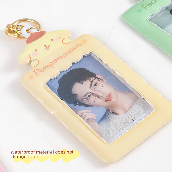 Wholesale  Student Bus Card Meal Card Id Holder Cute  Keychain Pendant Wallet