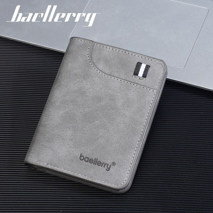 Wholesale Car ing Line Solid Color Thin PU Wallet Fashion Accessory Gift for Daily Matching