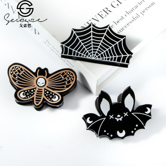 Wholesale   Web Bat Claw Hair Clip For Women Handmade Acrylic Fashion Hair Accessory Chic Gift