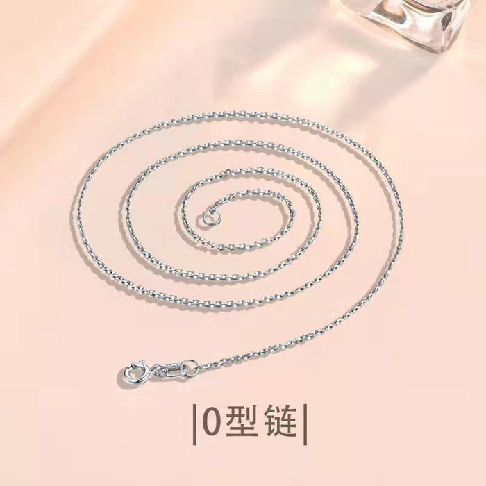 Wholesale 14MM Deep Purple Beads Gold Champagne Gold Purple Pink Imitation Pearl Plated 925 Silver Necklace Women Pendant Accessories Pendant JoyasDeChina Weak color retention [ordinary electroplating] 0 word chain silver Wholesale Jewelry JoyasDeChina Joyas De China