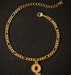 Wholesale 26 Alloy Letter Copper Chain Anklet JDC-AS-Shuangs004 Anklet 双硕 Q Wholesale Jewelry JoyasDeChina Joyas De China