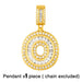 Wholesale 26 English gold gold plated necklace JDC-NE-AS564 Necklaces 集沛 O Wholesale Jewelry JoyasDeChina Joyas De China